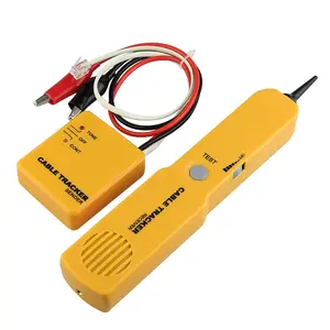 Electrical Wire Tracer Circuit Tester w/Tone Generator & Probe Kit, Cable Signal Locator for Circuit Continuity Test, Network Telephone Line, Automotive Circuit Identification Tools with Clips & RJ11 Plug