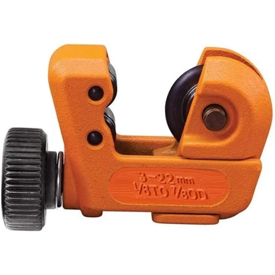 Harden Pro Mini Pipe  1/8” to 7/8” - Cuts Copper, , Metal - Multi Use Tube , PVC  - Cuts Arrows, Lines - Heavy Duty Steel  Pipe  Wheel