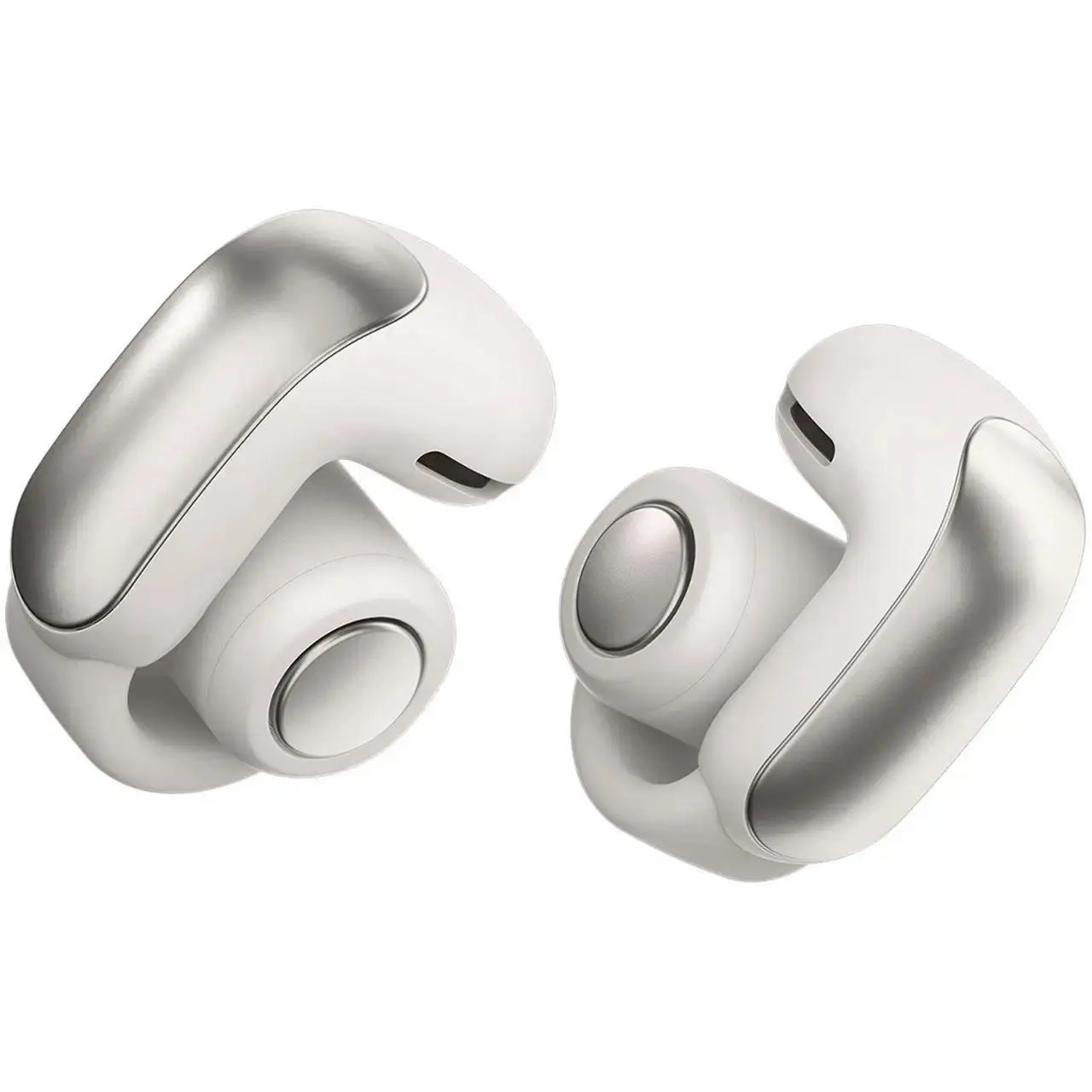 Refurbished Bose Ultra Open-Ear Earbuds White Smoke True Wireless Open Design Immersive Sound