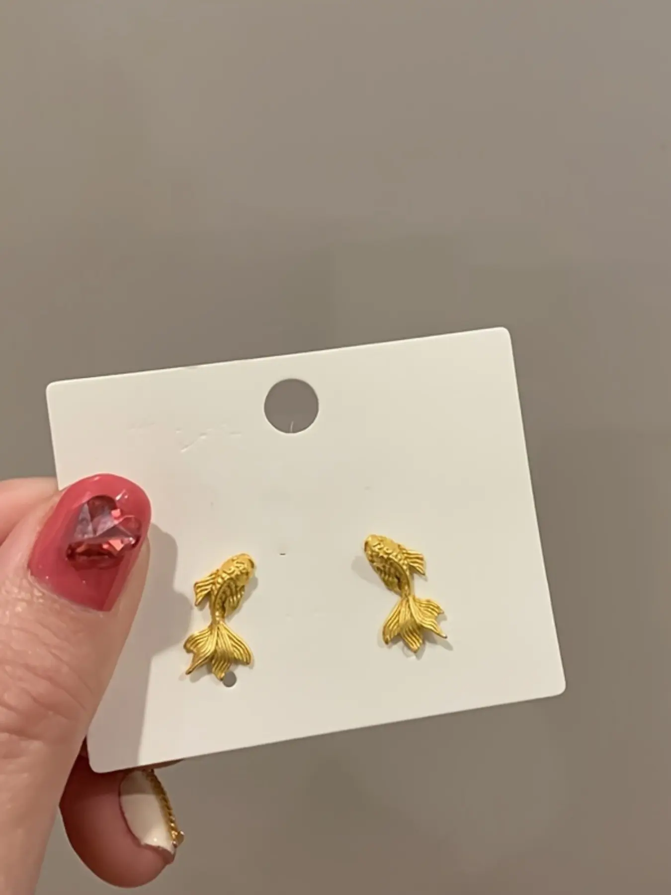 Unique Koi Fish Earrings, Small Batch Design High-End Jewelry, Elegant Lucky Charm, Women's Delicate Ear Ring Gift, Hypoallergenic