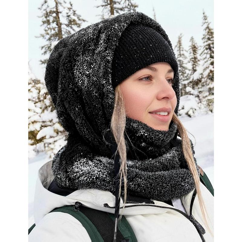 Balaclava Face Mask for Women Men Winter Hat Windproof Fleece Neck Warmer Warm Face Cover Scarf glove set windproof balaclava