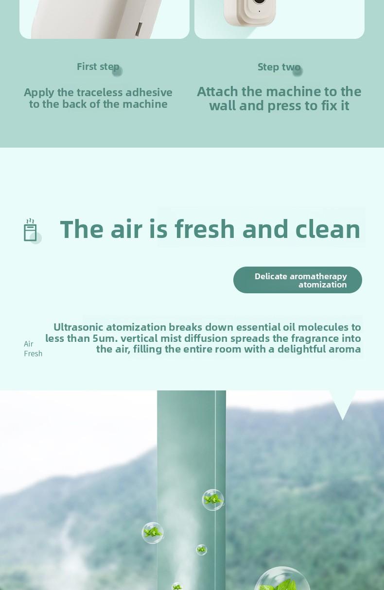 Automatic Aromatherapy Diffuser - Rechargeable Essential Oil Sprayer Suitable for Home, Hotel, Car, and Bathroom, Long-lasting Fragrance Air Freshener# Aromatherapy Diffuser herbal diffuser sterno potpourri bakhoor herbal diffuser sticks diffuser