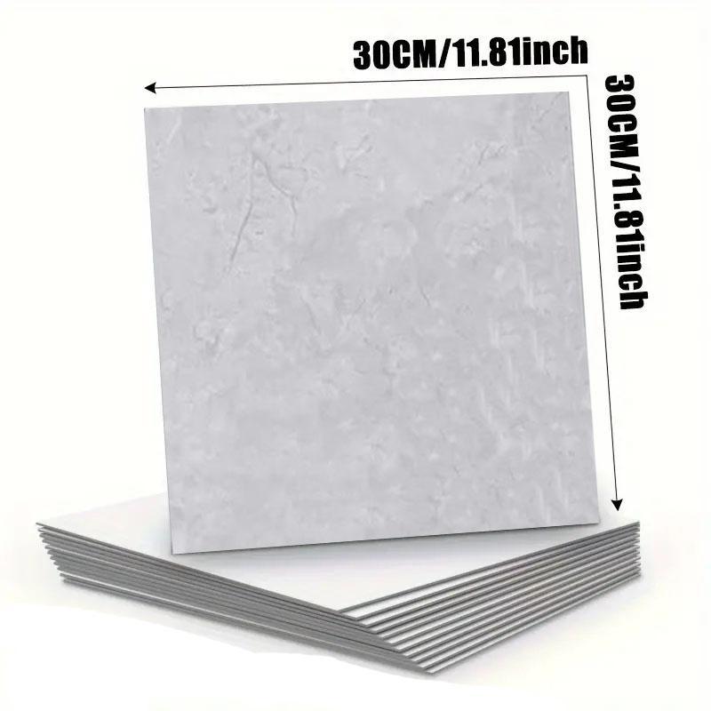 Marble Pattern Self-adhesive Wall Panel, Waterproof Peelable & Stick-on Shower Wall Panel, Suitable for Bathrooms and Kitchens