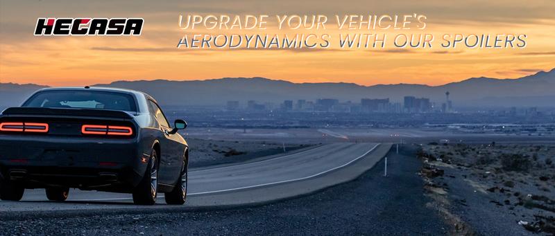 Trunk Spoiler Compatible with 2015-2021 Subaru WRX STI 4 Door Sedan Rear Trunk Spoiler Wing Lid Plastic Glossy Black Vehicle Autos Automotive Car Accessories