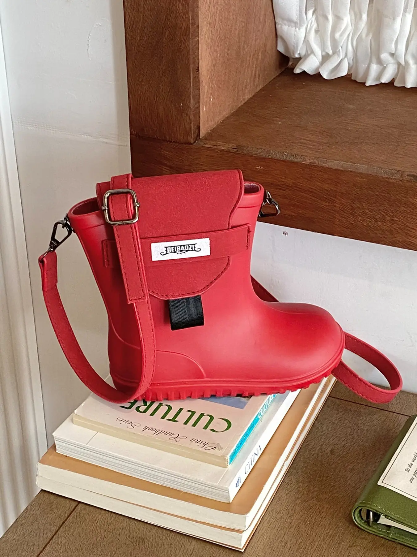 Creative Rain Boot Shape Small Bag for Women, New Fashion Cute Boot Bag, Unique Design Crossbody Bag, Fun Shoulder Bag, Perfect Gift Choice