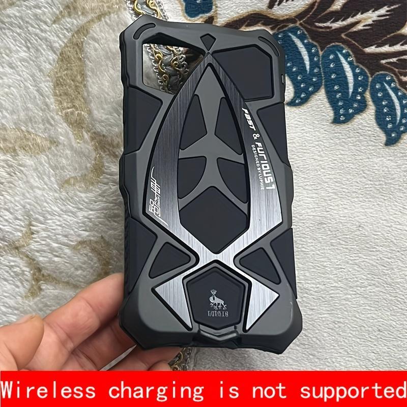 for IPhone 17 16 15 14 13 Pro Max 12 Xs 11 8 Plus Case XR SE3 SE2 Mini 7 Drop Triple Protection Phone Case Ultra-Durable Aluminum Alloy Camouflage Shockproof