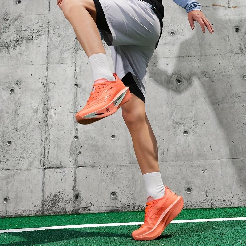 (New)[sneakers] Men'S Running Shoes That Are Lightweight And Breathable, Designed for Road Racing; Outdoor Marathon Training Footwear with Laces for Adults; Low-Top Athletic Shoes Suitable for Fitness And Workouts; Slip-Resistant And Durable Shoes Ideal