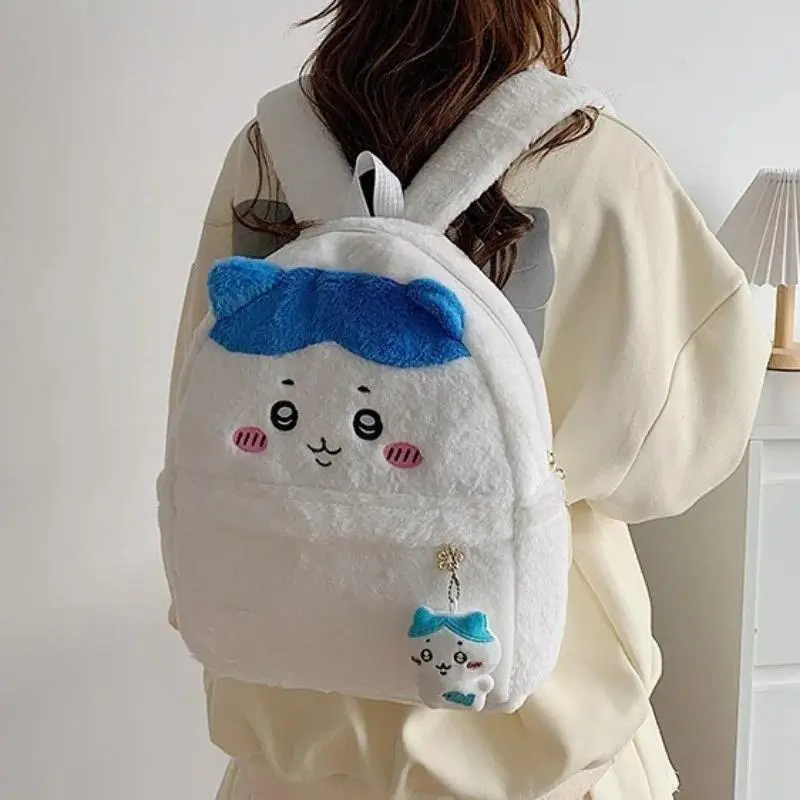 chiikawa .plush cute Usachiji Ikawa self-deprecating bear backpack large capacity bag for women  women backpack