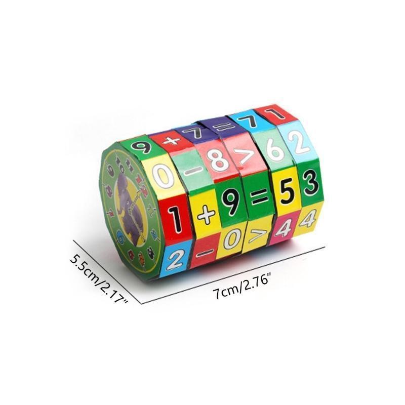 Creative Kids Magic Cube Math Toys Addition Subtraction Multiplication and Division Learning Educational Toy Montessori Toys