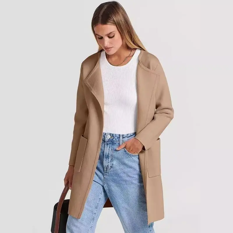 Women's Long Knit Cardigan Sweaters Oversized Fall Dressy Coatigan Jackets Casual Winter Coats