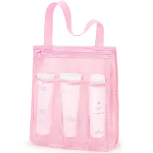 New Beach Mesh Bag, Large Capacity Bathing Basket, Swim Fitness Bag, Handheld Storage Bag, Dry Wet Separation, Ideal for Swimming and Gym