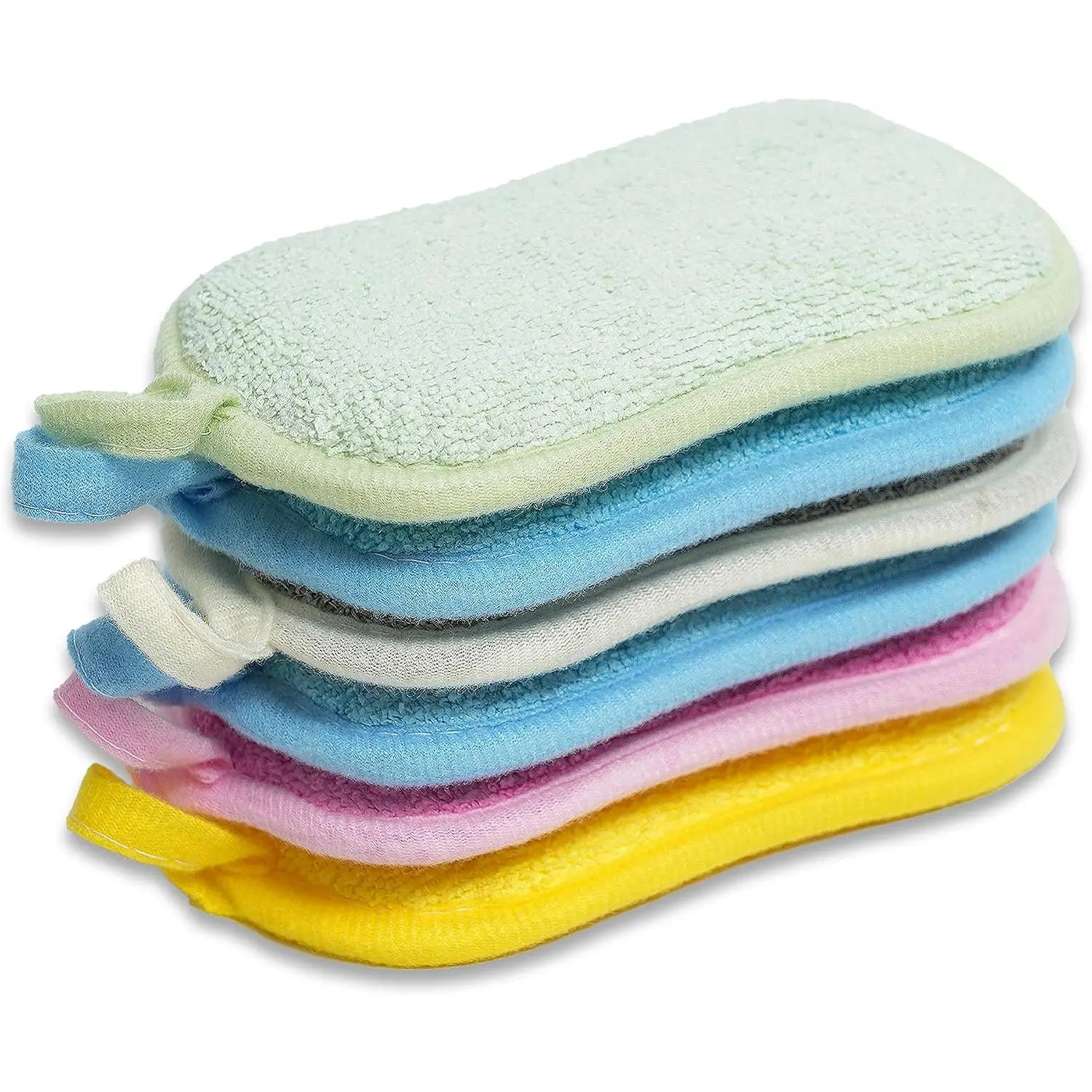 Kitchen Sponge,Dish Sponge,Scrub Sponges ing Supplies,Sponges for Dishes Stainless Steel Wire to Remove Stubborn Stains,Durable Thickening 6-Pack