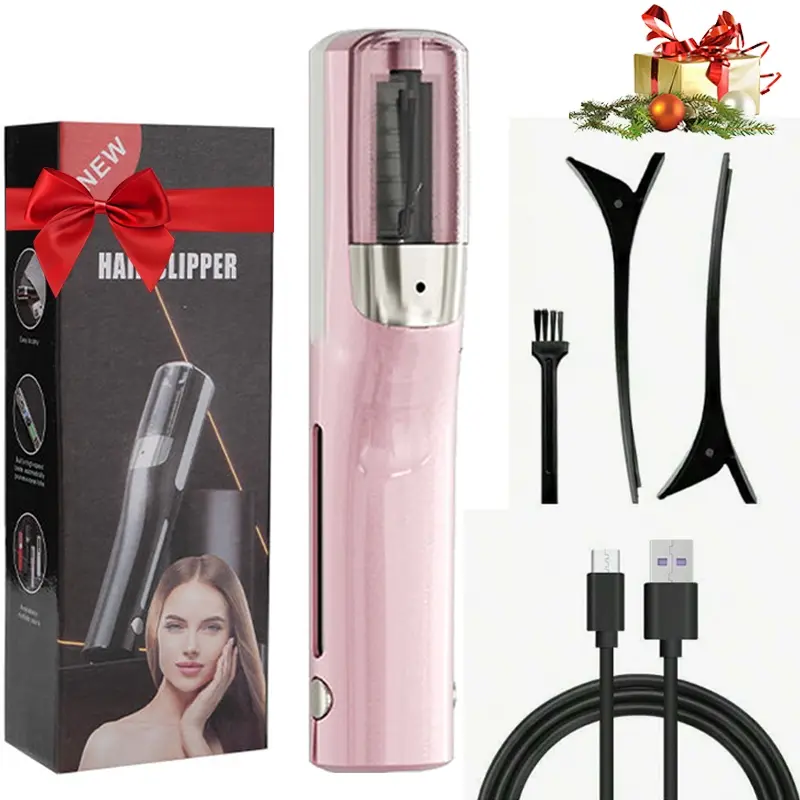 Professional Automatic Frizz and Split-End Trimmer (Cordless Model for Women) Suitable for dry, damaged and coarse hair