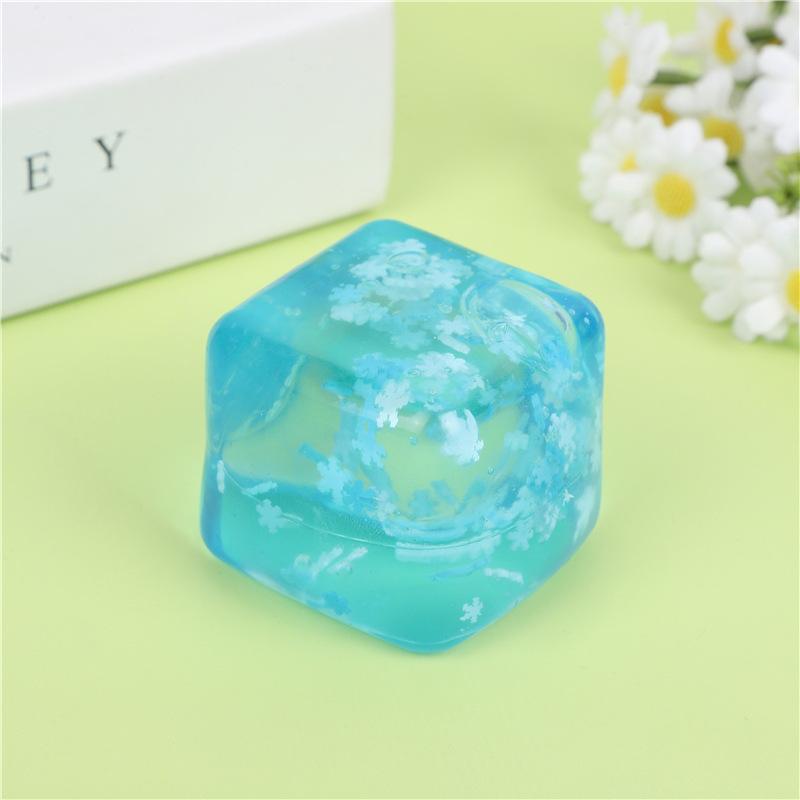 Summer refreshing water cube ice cubes pinch decompression toy