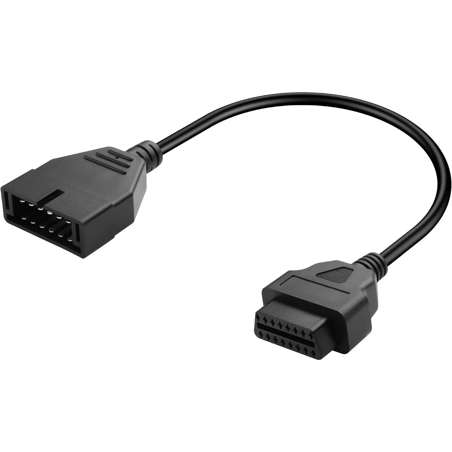 OBD1 to OBD2 GM Adapter, Diagnostic Code Reader Scanner Cable, 12 Pin to OBD2 OBD II 16 Pin Diagnostic Tool