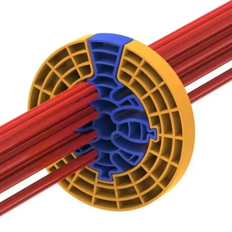 1pc Network Carding Device Cable Comb Fireproof ABS Plastic Generic Cabling Category 5 And 6 Network Cables Laying, Installation And Carding Tools