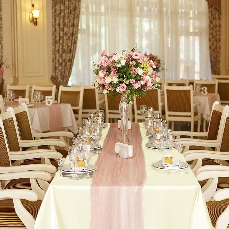 White Rectangle Satin Tablecloth Wedding Table Cloth For Christmas Baby Shower Birthday Events Banquet Decor Home Dining Table