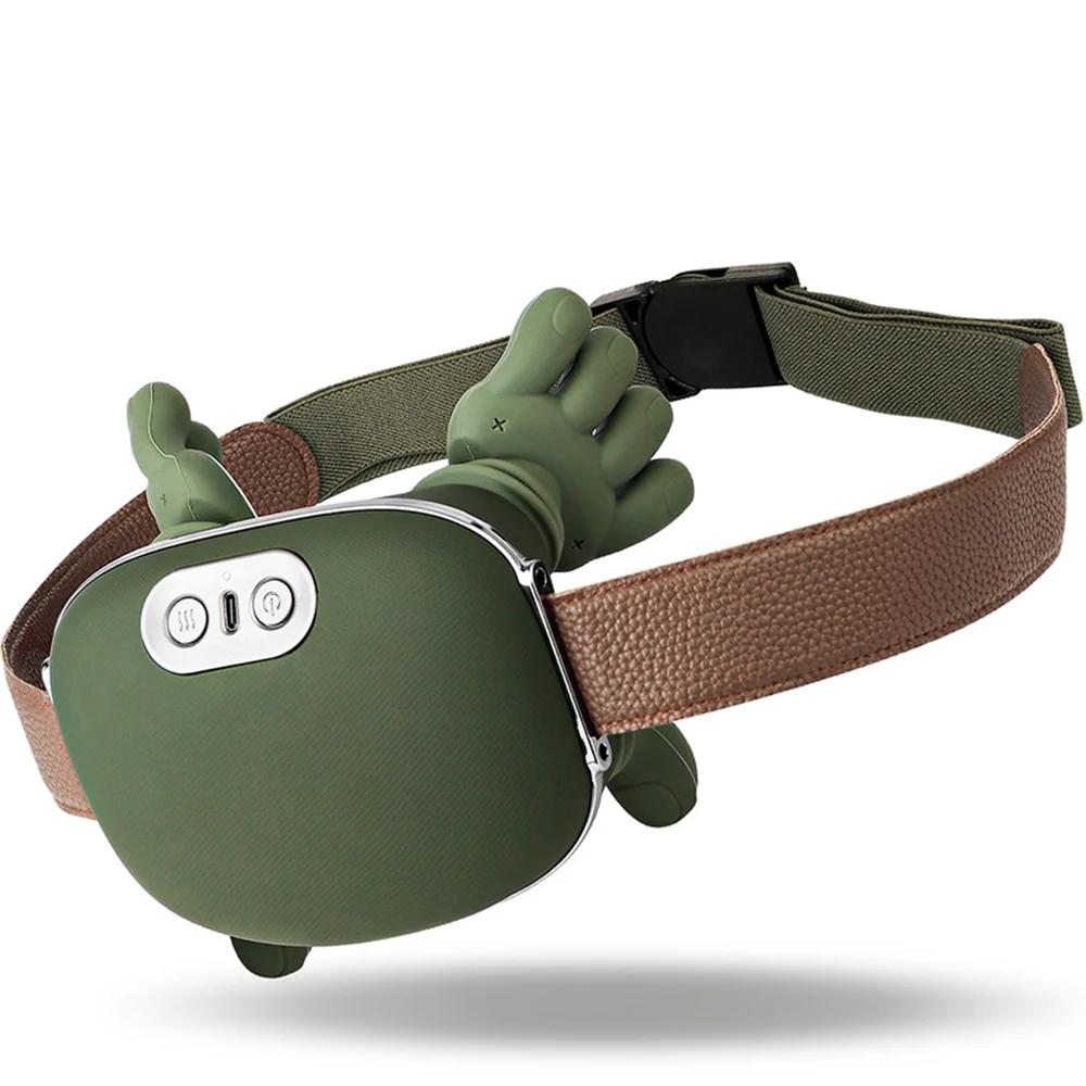 NEW Neck and shoulder massager, simulating human hand green color, wireless electric finger pressure 4D kneading massage