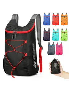 Multi-Functional Outdoor Lightweight Folding Backpack Portable Mountain Biking Backpack Travel Backpack