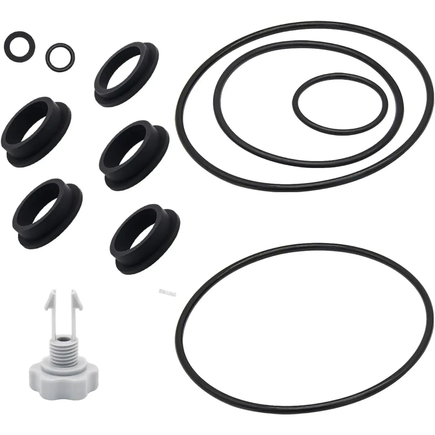 12 count Sand Filter Pump Seal Gasket  for Intex Sand Pumps | Pool Sand Filter Pumps   ,L-Shape O-Ring Gasket, Swimming Above Ground Pool Repair Kit