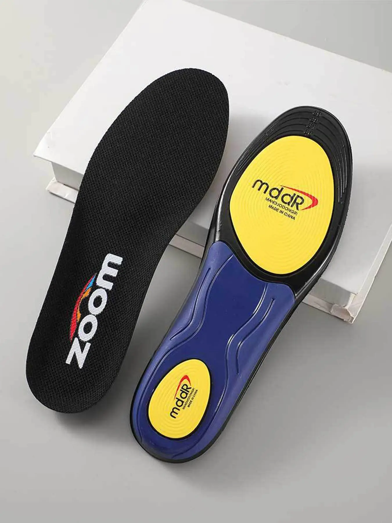 Pain Relief Orthotic Insoles, High Arch Support for Plantar Fasciitis, Unisex Flat Foot Correction, Work Boots Cushions, Insoles For Flat Feet