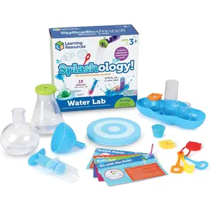 Splashology!Water Lab Science Kit, STEM Playtime, Water Activities, 19 Pieces, Ages 3+