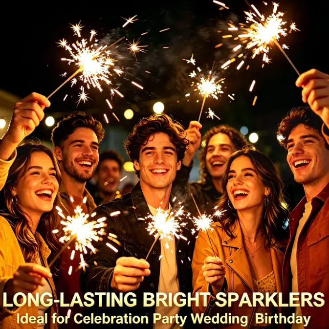 100pcs 12in Sparklers Sticks - High Capacity Party Supplies for Wedding Send-Off, Birthday Party, Festive & Event Gifts