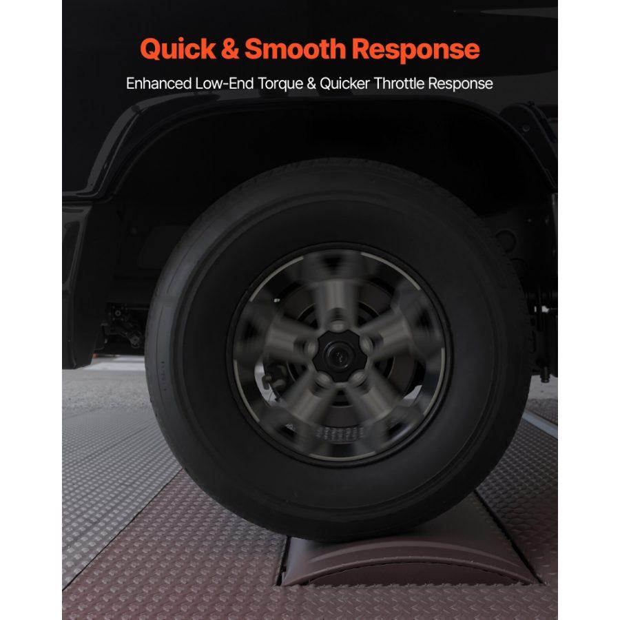 VEVOR Cold Air Intake, 3.5 Inch Cold Air Intake System+ Heat Shield Compatible with 2014-2018 Chevy Silverado/GMC Sierra, 2015-2020 Cadillac Escalade 6.2L, High Flow Filter Kit Improved Horsepower