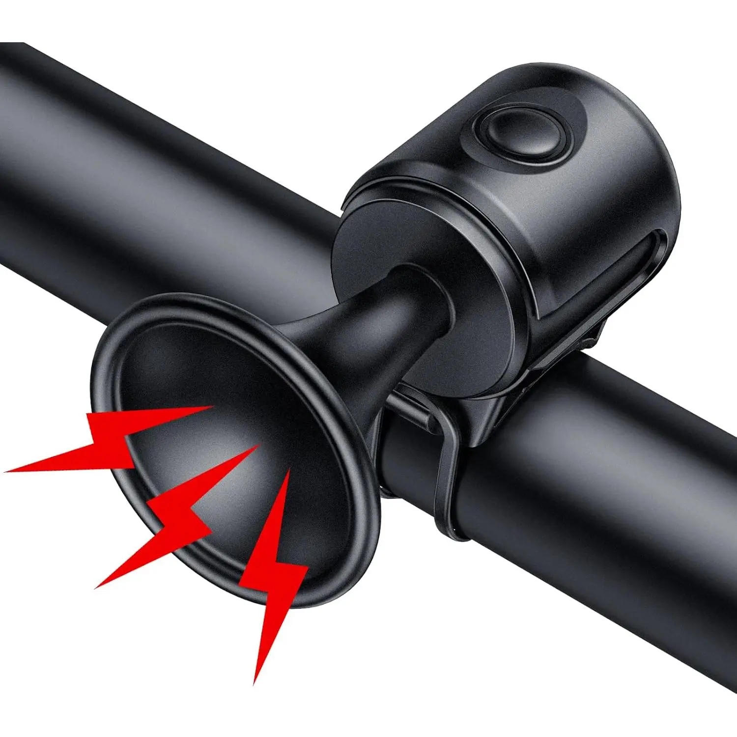 Electric  Horn 130db Loud  Horn,  for 22.2-32mm Handlebars  Horn for Adults with 3V ,Easy Installation  Bells for Adults  Mountain /Scooter/Ebike