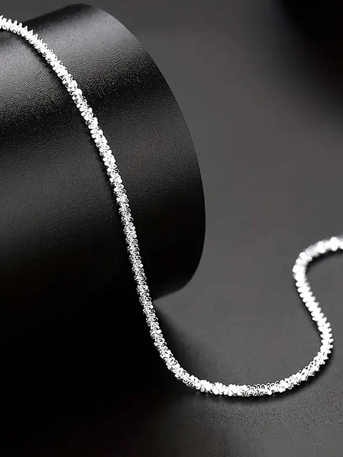 Fashion Rope Chain Anklet, Dainty Layered Anklet, Elegant Glitter Zinc Alloy Anklet for Women & Girls, Fashion Jewelry, Trendy All-match & Exquisite Jewelry