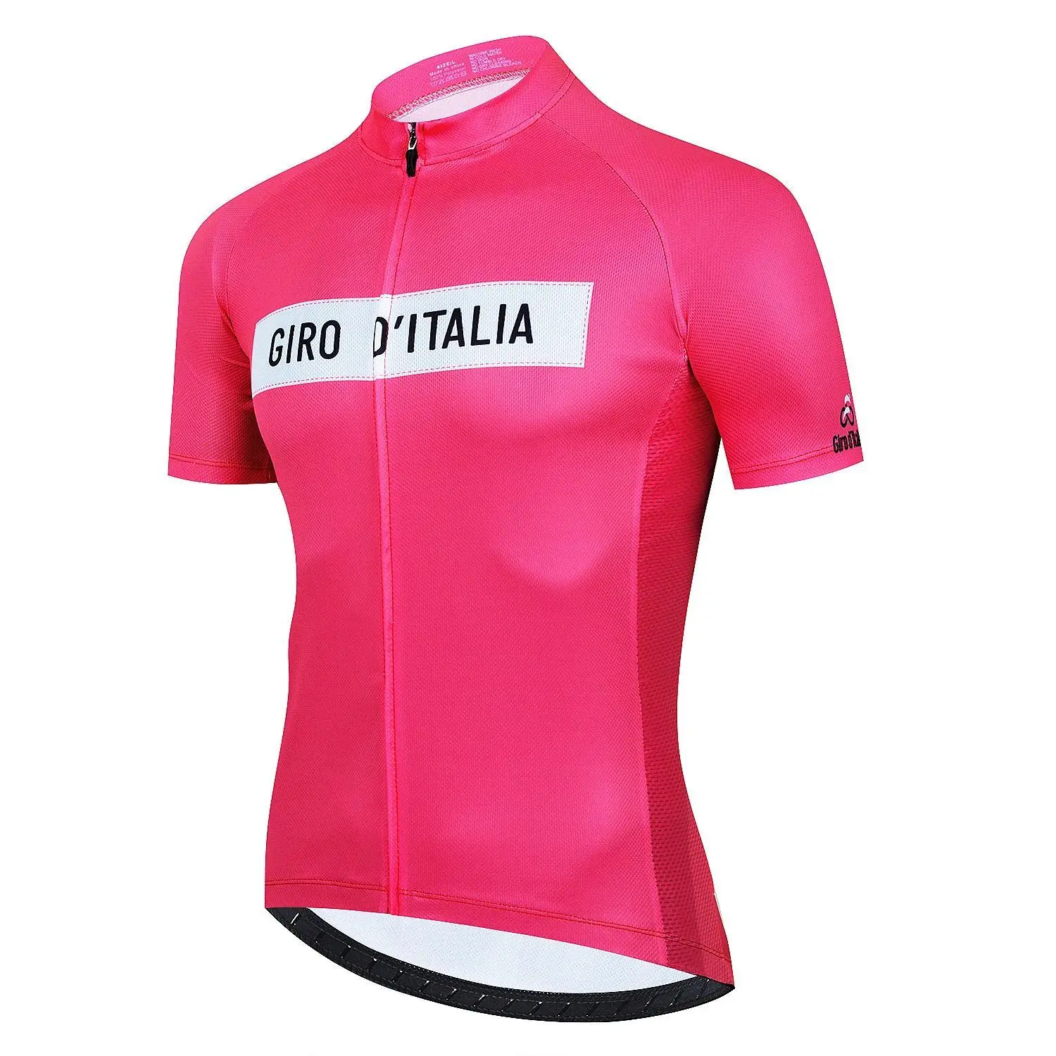 Pink Tour De Giro D'ITALIA Men Cycling Jersey Short Sleeve Summer Bicycle Jersey Road Bike Cycling Clothing Breathable Shirt