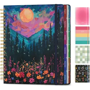 Teacher Lesson Planner 2026-2027 Academic Year, Aug 2026-Jul 2027, Deluxe 26-27 Lesson Plan Book for Teachers Supplies & Homeschool Planner With Pocket & Monthly Tabs, 8.5" x 11"