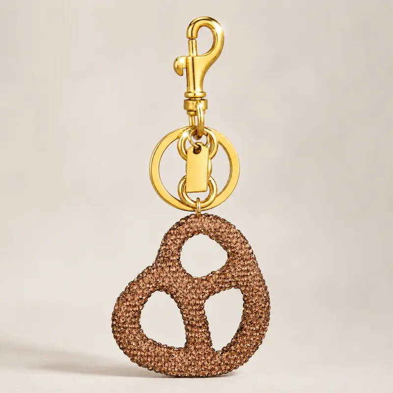 Women's Metal Keychain - Fashion Accessory, Bag Charm, Gift for Mom decorative key