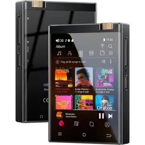 HiFi MP3 Player with Bluetooth and WiFi, Oilsky Lossless DSD High-Resolution Digital Audio Music Player, High-Resolution Portable Audio Player with 64GB Card, Supports up to 1TB