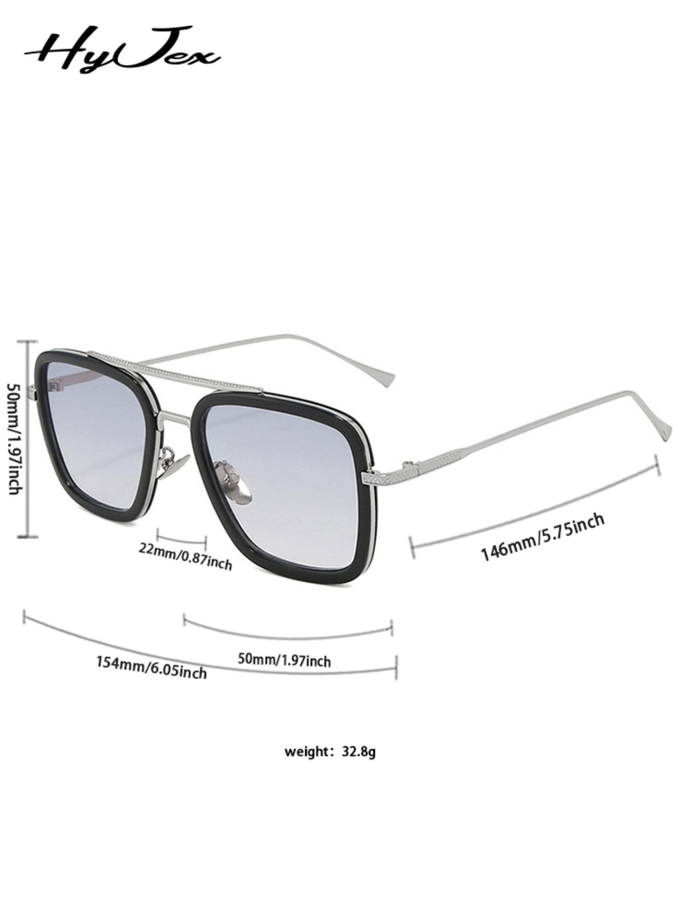 Minimalist Elegant Aviator Eyeglasses for Everyday Use (1 Pair), Lightweight Durable Glasses, Basic Flat Frame Fashion Eyeglasses for Women & Men, Fashion Eyeglasses for Work, Daily Clothing Decor, Perfect for Student Daily Use
