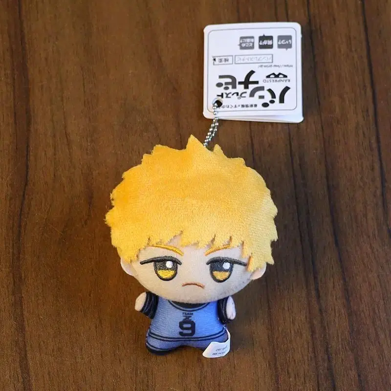 Blue Lock Isagi Yoichi Chigiri Hyoma Football League Series Plush Doll Keychain Backpack Hanging Ornaments Friend Birthday Gift