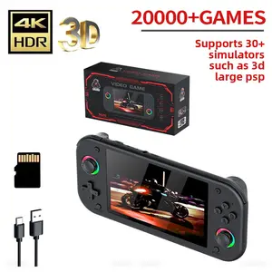 M26 Retro Gaming Console 5" Large Screen 3D PS1 TV Out Dual Controllers