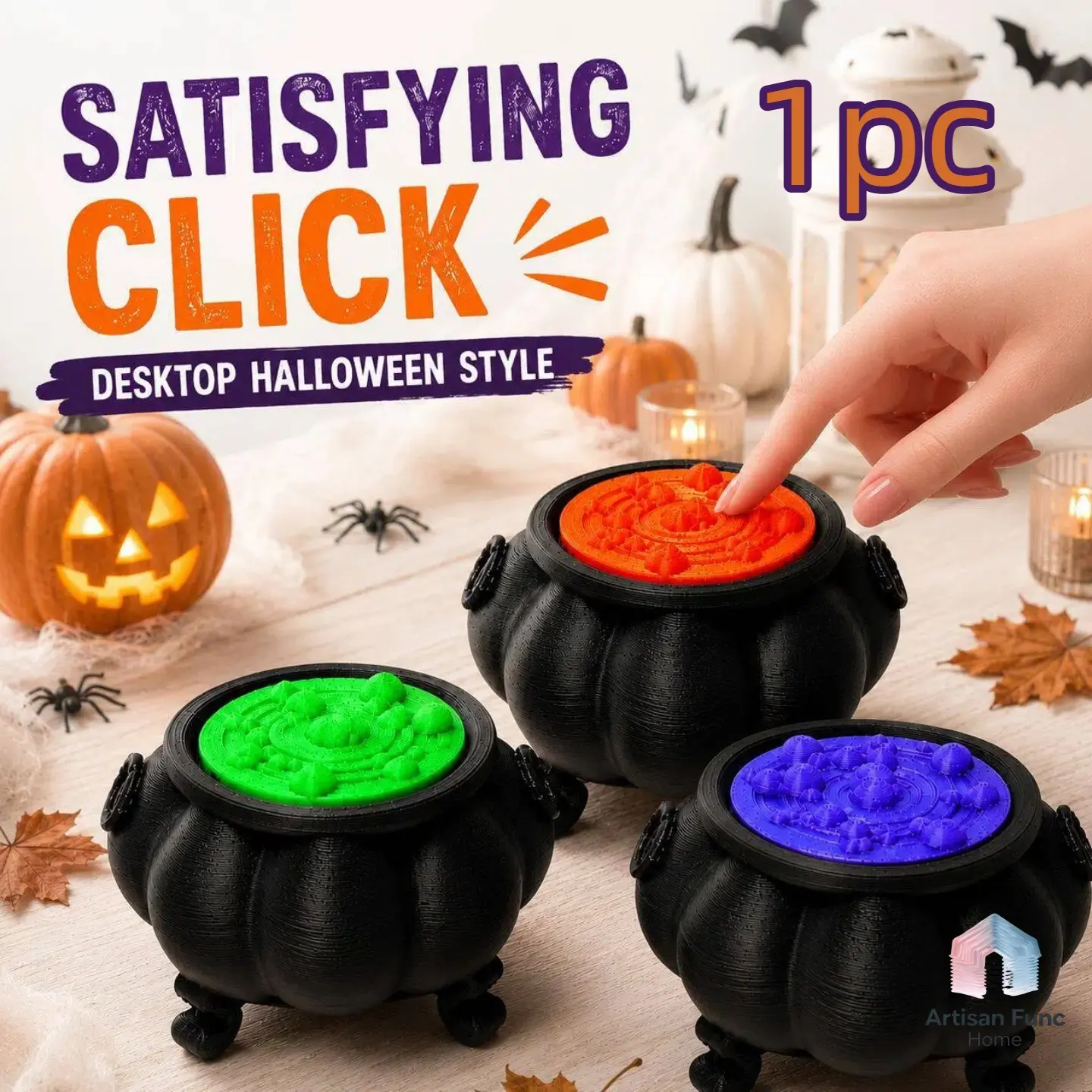1pc 3D Printed Meng Po Soup Stress Relief Button, Unique Design for Relaxation, Perfect Gift for Friends and Family, Creative Idea