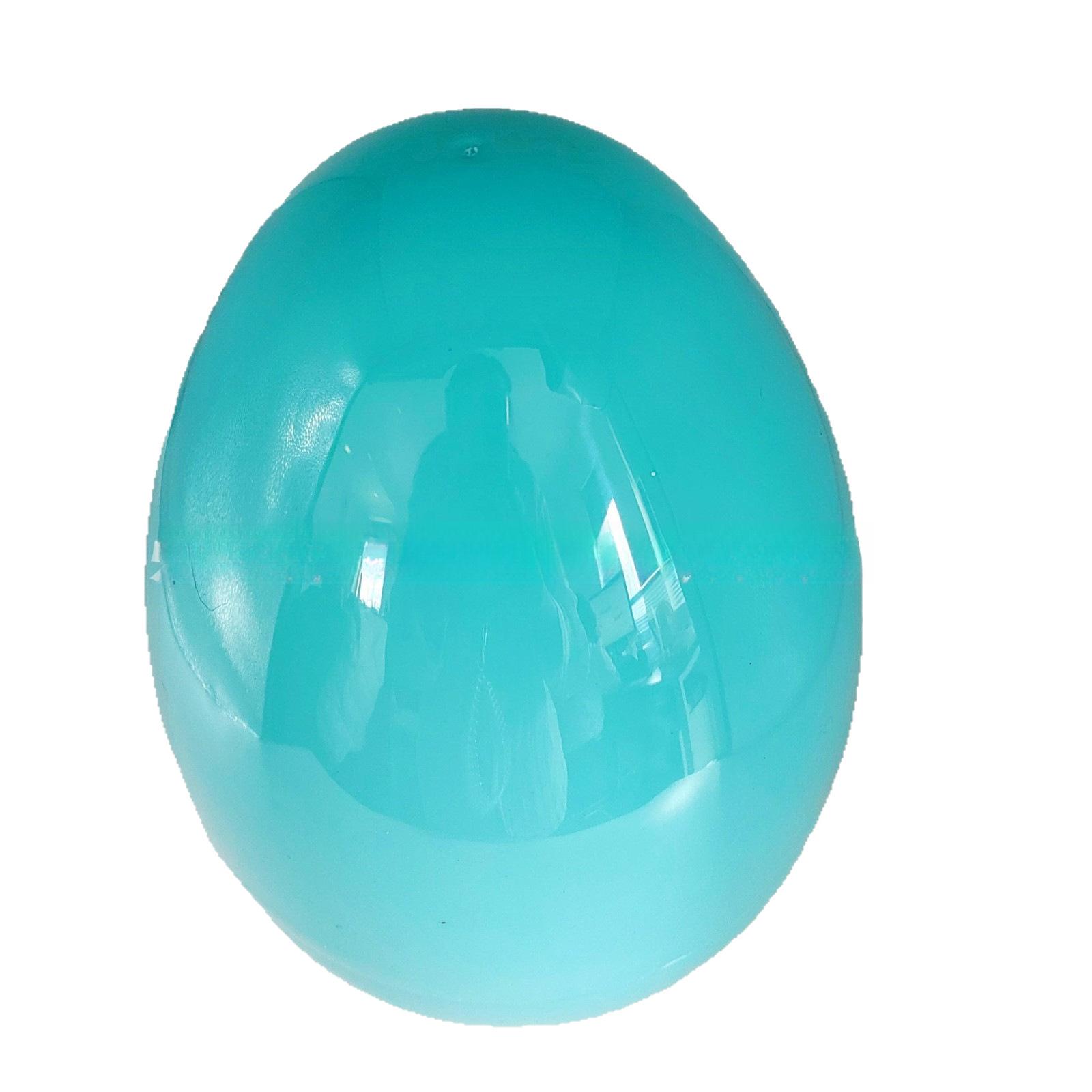 Solid Color 25 Blue Open Eggs Easter Open Eggs Party Open Eggs Holiday Decoration Small Snacks Open Eggs