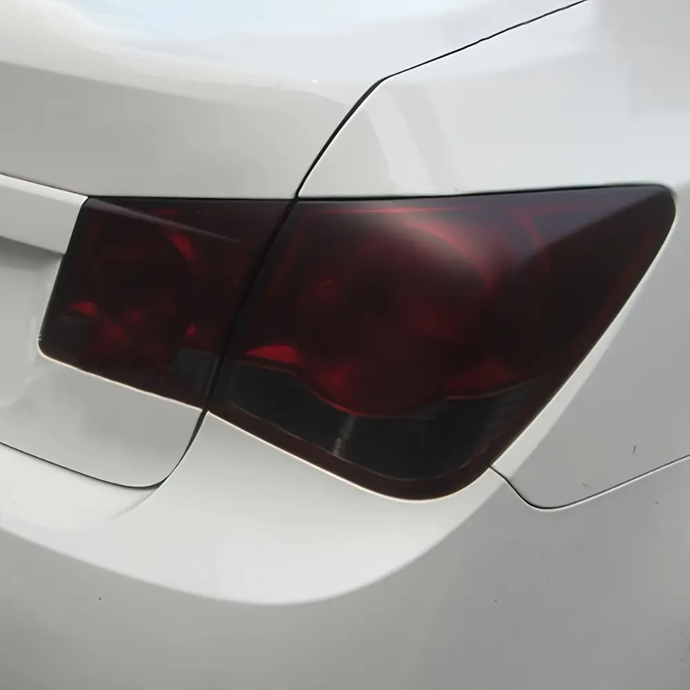 Matte Smoked Black Car Headlights and Taillights Vinyl Tint Film Set - 11.81inch X 39.37inch - Enhance Your Car's Style and Protection