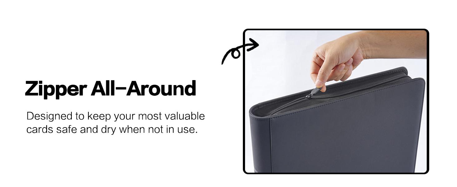 Card Binder 16 Pocket - Fits 1024 Cards,4X4 Ringless Card Album with Sleeves for Trading Cards & Sports Cards(Model A,Classic Black) - TikTok Shop Card Binder 16 Pocket - Fits 1024 Cards,4X4 Ringless Card Album with Sleeves for Trading Cards & Sports Cards(Model A,Classic Black) - TikTok Shop