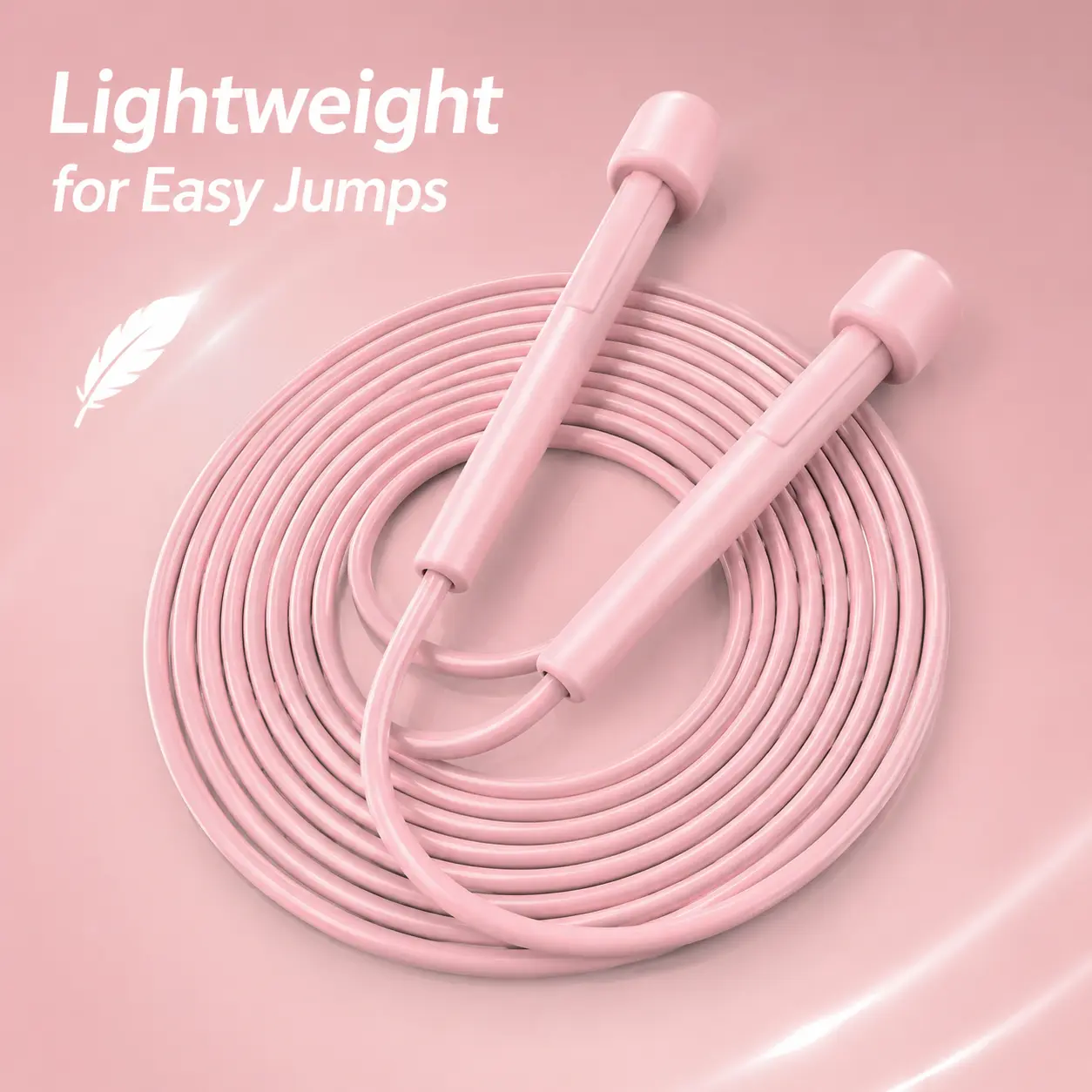 High-Performance Non-Slip Jump Rope for Fitness Training, Youth Sports Practice, and Physical Education Exams—Durable PVC-Coated Steel Cable with Ergonomic Foam Handles, Adjustable Length, Ideal for Kids, Teens, and Adults