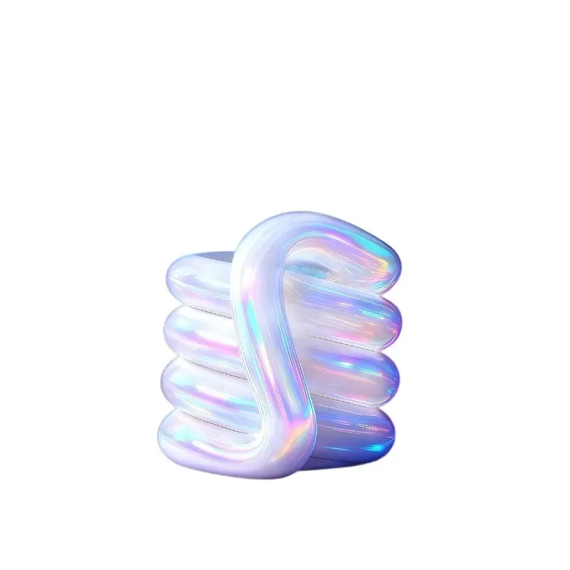 Tangle Heat Sensitive Color Changing Fidget Toy, Luminous Bendable Twisty Decompression Sensory Focus Stress Relief Toy