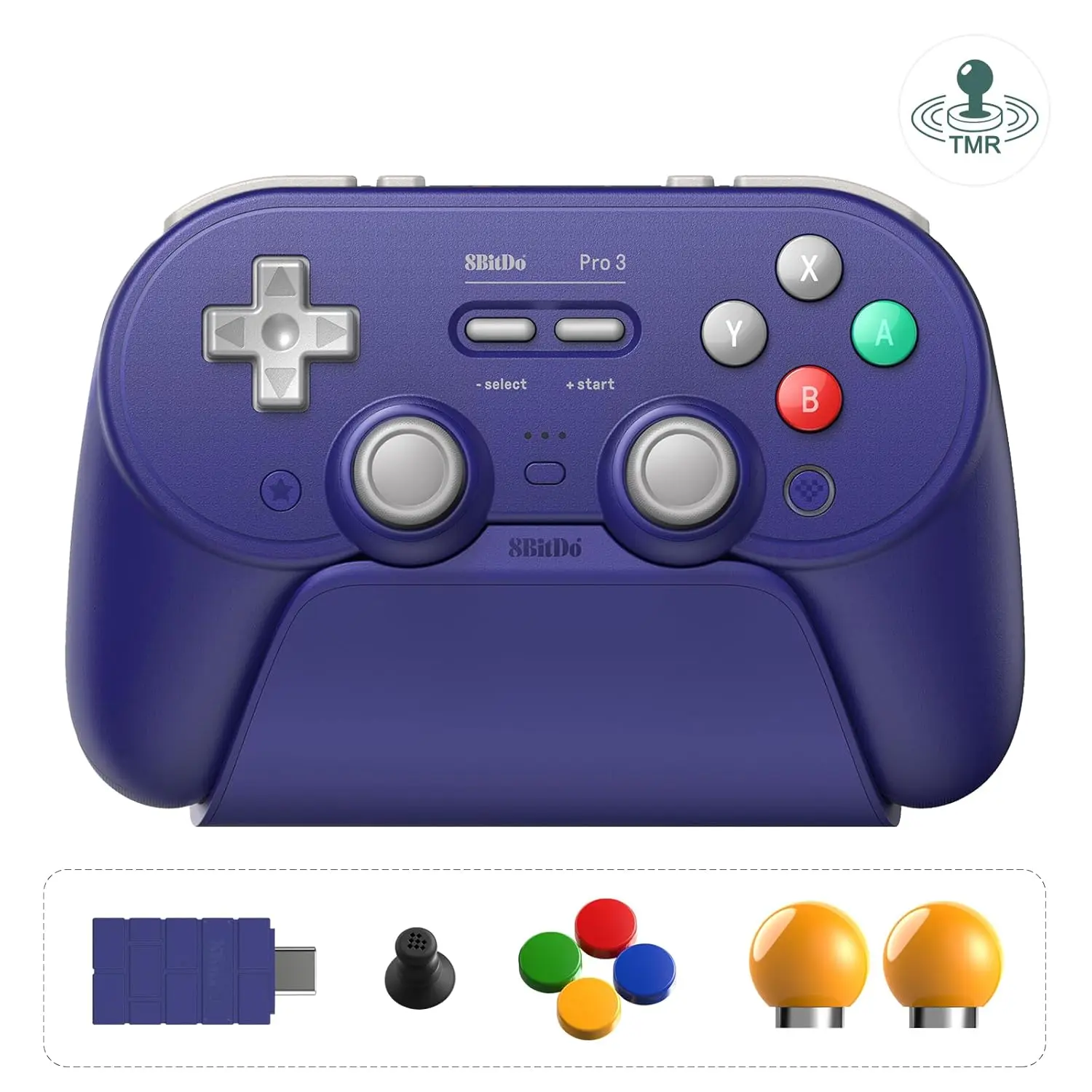 Pro 3  Controller for / 2, TMR Joysticks,Programmable Pro  Buttons&R4/L4 Bumpers,Hall/Tactile Triggers, Swappable ABXY Buttons, for Windows,,SteamOS,Android,