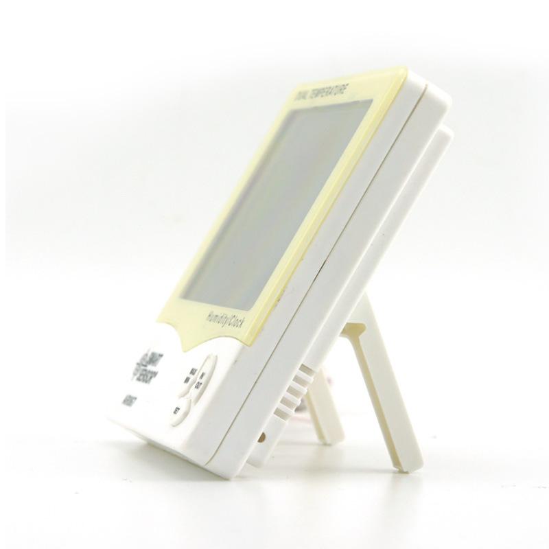 Thermohygrometer for home use in baby rooms, high-precision electronic thermometer, indoor temperature and humidity meter with probe