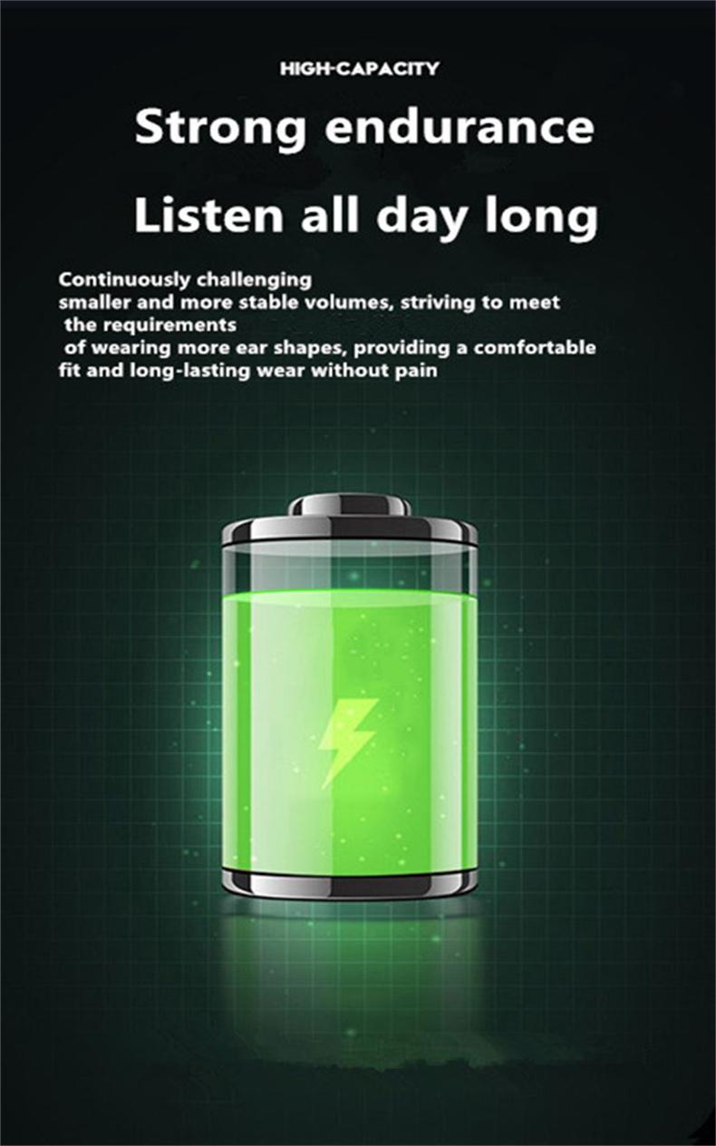 2026 Earphone Clip Wireless Bluetooth noise cancelling Headphone Bone Conduction Headset High Quality TWS Auriculares Sport  Canceling With Mic