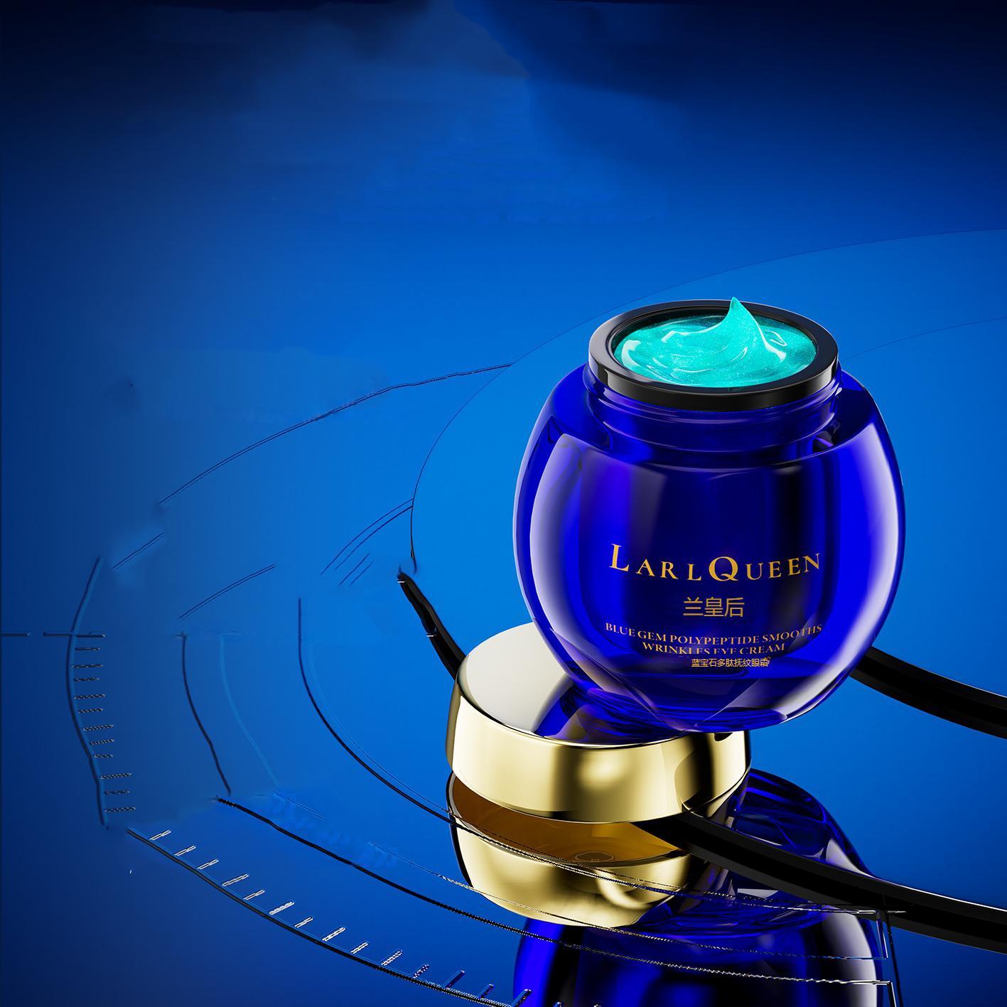 Blue Sapphire Eye Cream, Moisturizing Eye Cream, Lifting and Firming Eye Care Product for Women & Men, Daily Skincare Product for Daily Use