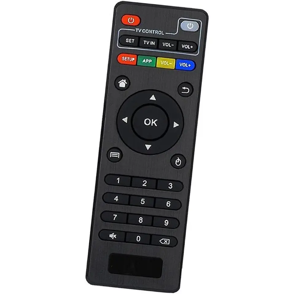 Replacement Remote Control Controller for MXQ (Amlogic S805/S905), MXQ PRO, T95N, M8C, M10, M8S, T95M, X96 mini, H96 Pro Android TV Box - [Updated Version],Protective,Case,HDMI,Splitter,Ultra,Android Smart TV Box,tall,t,AirPods,Multi-Function Cleaning Kit
