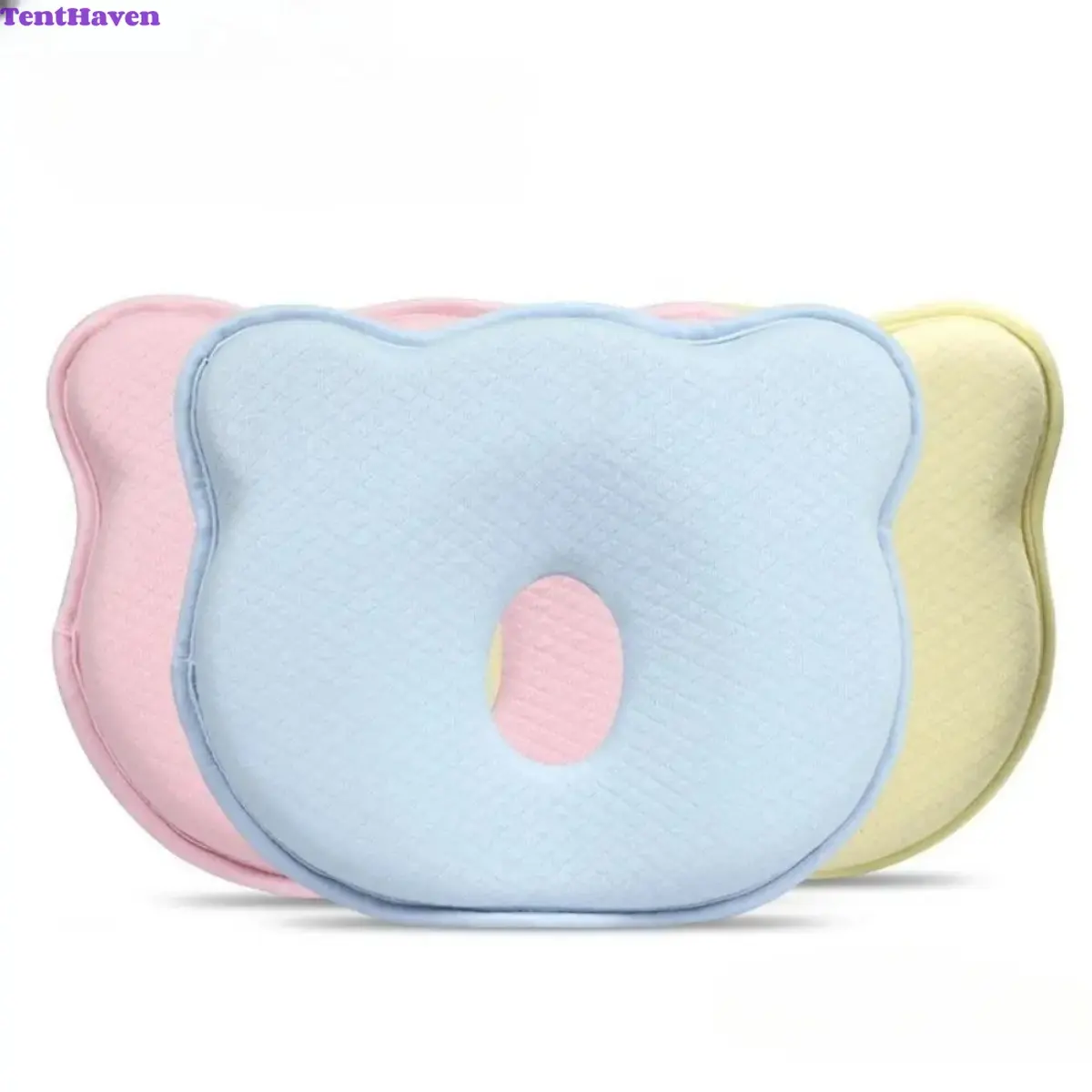 Memory Foam Head Support Pillow, Slow Rebound Cotton Core Ergonomic Sleep Cushion, Comfort Neck Support Pillow For Better Night Sleep