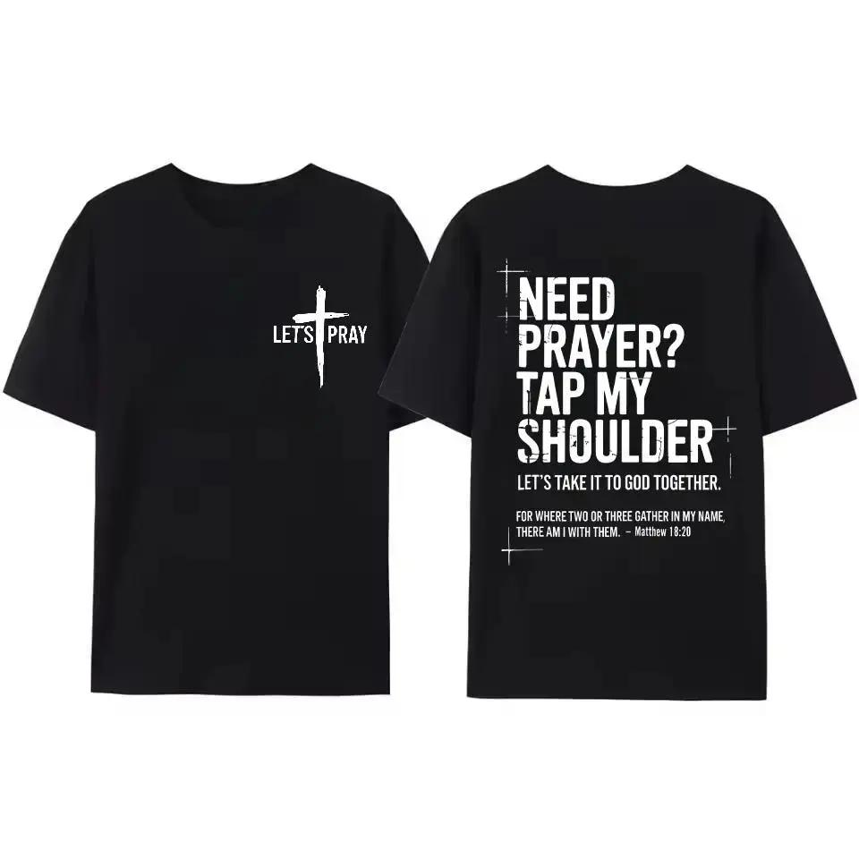 Tap My Shoulder Let’s Pray Need Prayer Hoodie, Matthew 18:20 Bible Verse Christian Faith Sweatshirt, Religious Inspirational Women’s Fall Winter Outfit
